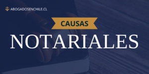 Causas Notariales